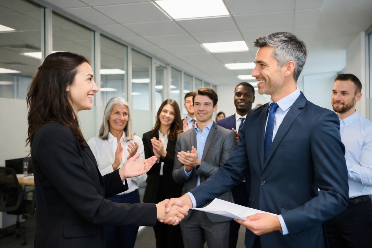 New hire welcomed — the right match